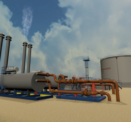 Виртуальная лаборатория «Транспорт нефти и газа. Обслуживание трубопроводов»