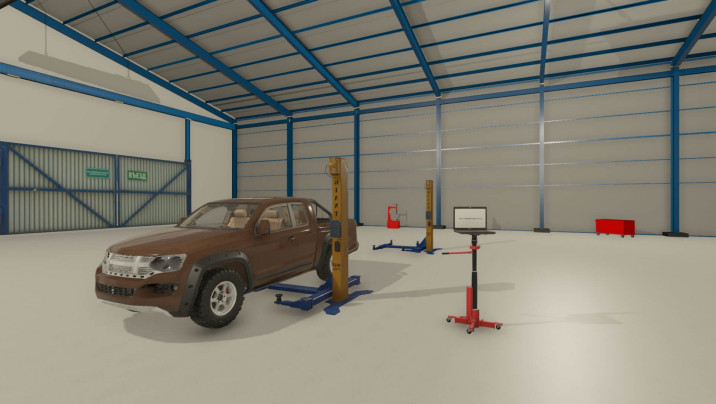 Лабораторные установки по техническому обслуживанию автомобилей